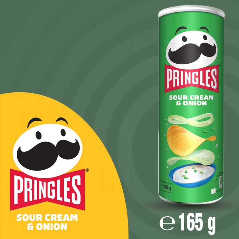 Pringles Sour cream & Onion 165g