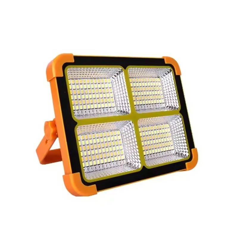 Portable Solar Work Light | Rechargeable LED Outdoor Flood Light