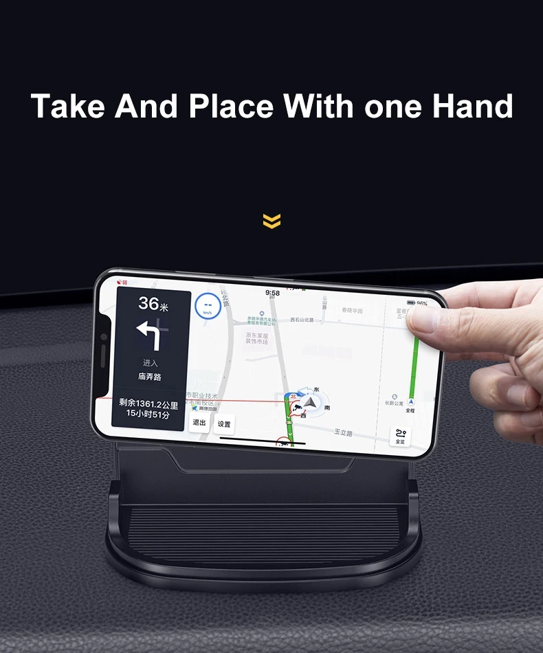 Multifunctional Car Number Plate Mobile Phone Holder