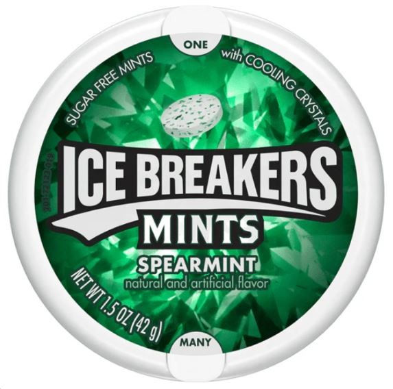 Ice Breakers Mints Spearmint 42G