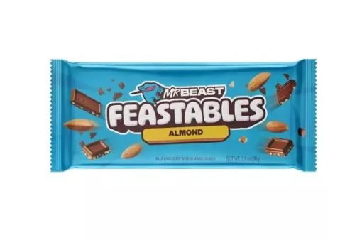 Mr Beast Feastables Almond Bar 60G