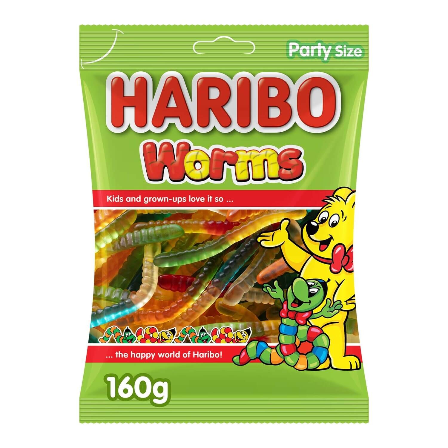 Haribo Worms 160G