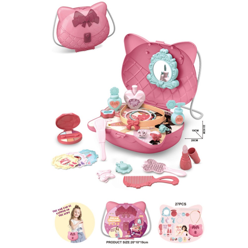 Kids Dream Dressing Backpack – 27-Piece Pretend Play Doctor & Nurse Kit