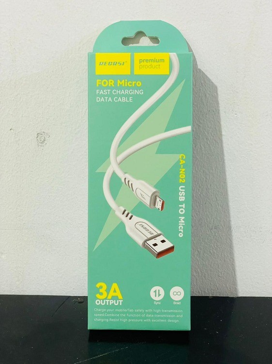 RECRSI CA-N02 Fast Charging Micro Cable
