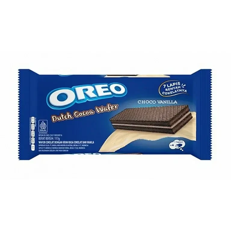 Oreo Choco Vanilla Wafer 117G
