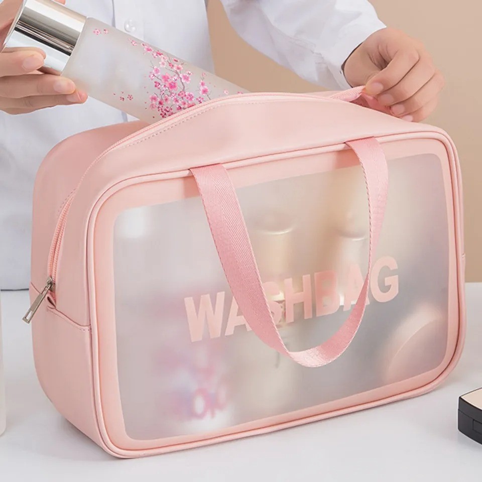 3 Pcs Travel Wash Bag Set | Waterproof Toiletry Organizer Bags