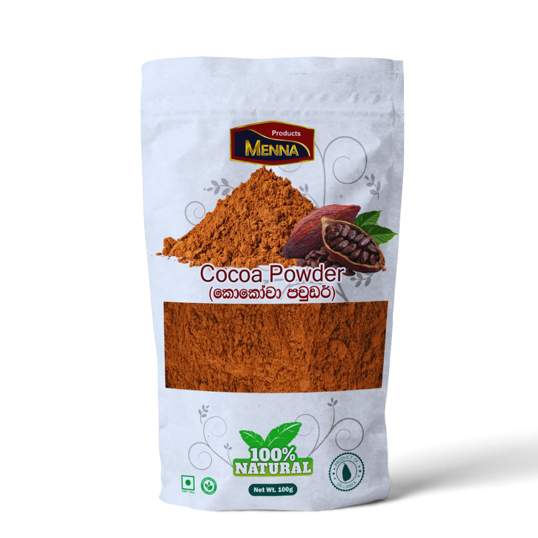 Pure Cocoa Powder (100g) | Unsweetened Natural Chocolate Powder for Baking & Health