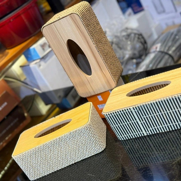 Wooden Style Rectangular Tissue Box – 769-4 | Decorative Tissue Holder for Home & Office