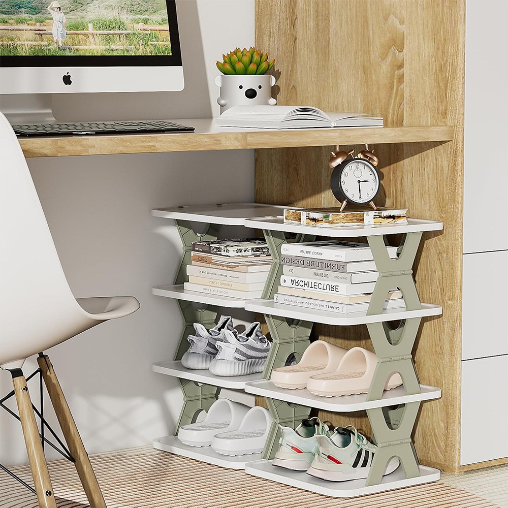 6 Layer Folding Shoe Rack
