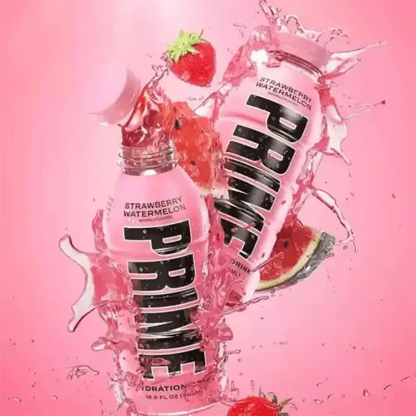 Prime Strawberry Watermelon Hydration Drink 500ml