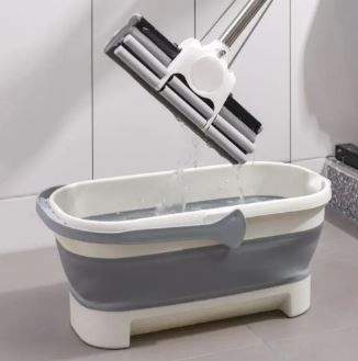 Handheld Folding Mop Bucket