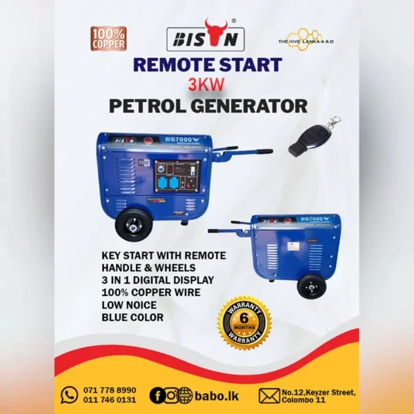 BISON(CHINA) Gasoline Generator