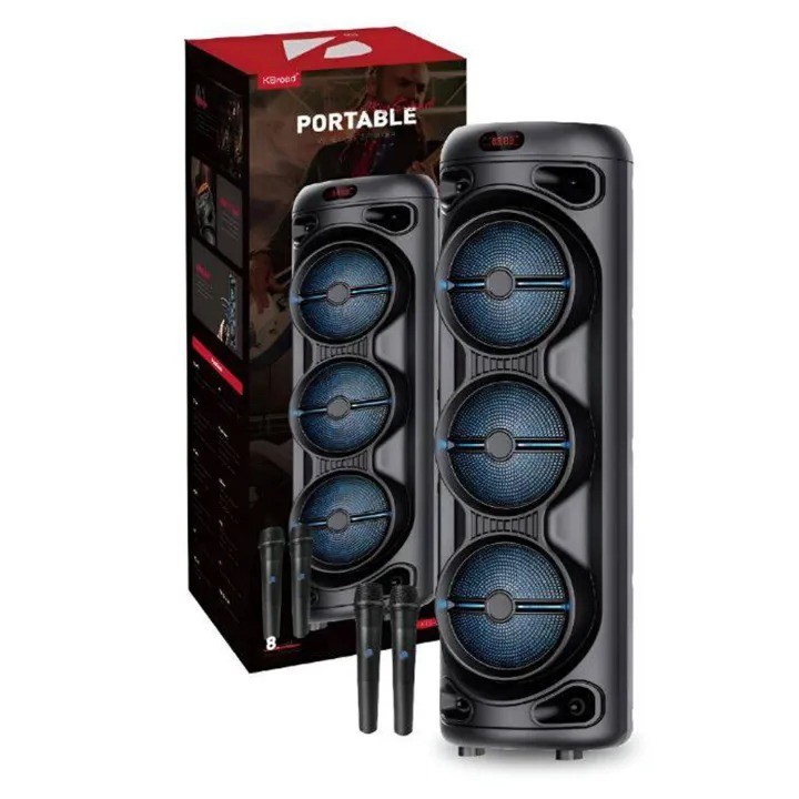 KTS-2142 Portable Bluetooth Speaker With Mic | Wireless Karaoke Party Speaker