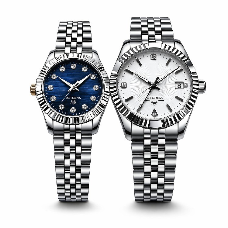 Rolex Luxe Couple Watch Set | Luxury His & Hers Matching Watches