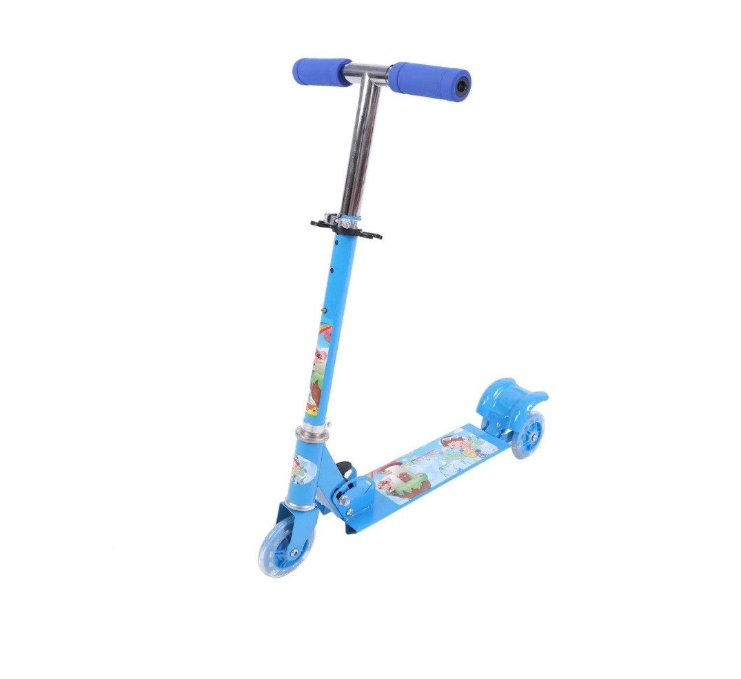 Adjustable Foldable Kids 3 Wheels Scooter
