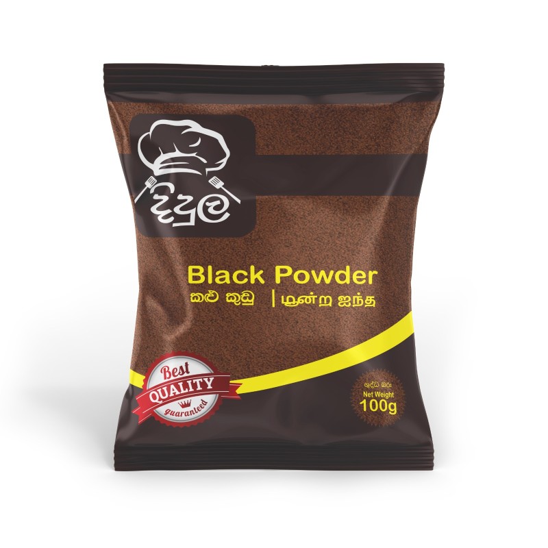 Didula fresh black powder කළු කුඩු (from 50g upwards)