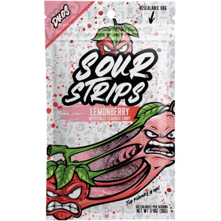 Sour Strips Lemonberry 96G
