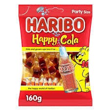 Haribo Happy Cola 160G