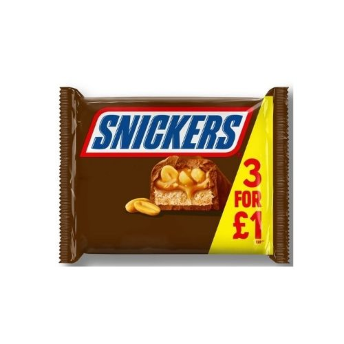 Snickers 3 pack 125.1G