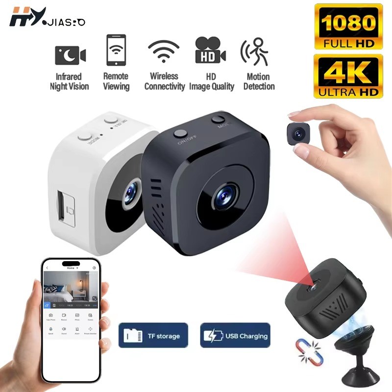 S2 Mini WiFi Camera | Portable HD Wireless Security Camera for Home & Office