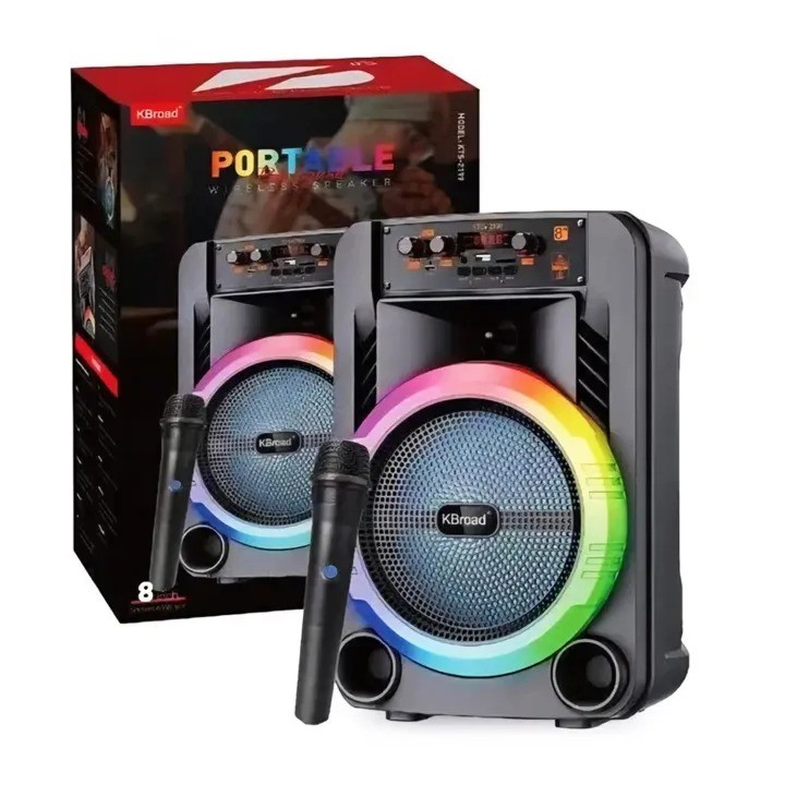 KTS-2199 Portable Wireless Bluetooth Speaker | Powerful Bass Party Speaker