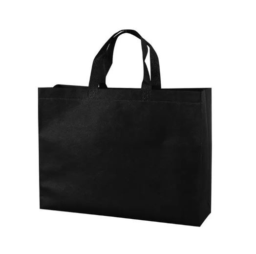 red reusable shopping tote bag