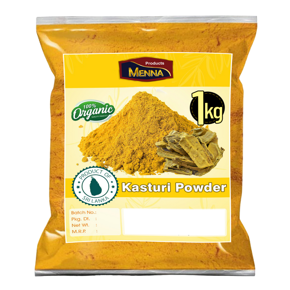 Kasturi Turmeric Powder 1 Kg for Skin Care | Wild Turmeric Powder | Kasturi Manjal Powder | Best for Preparing Turmeric Face Mask | Get Clear and Glowing Skin Naturally