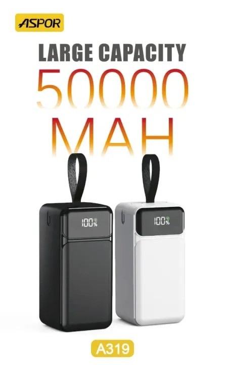 Aspor A319 50000mAh Power Bank