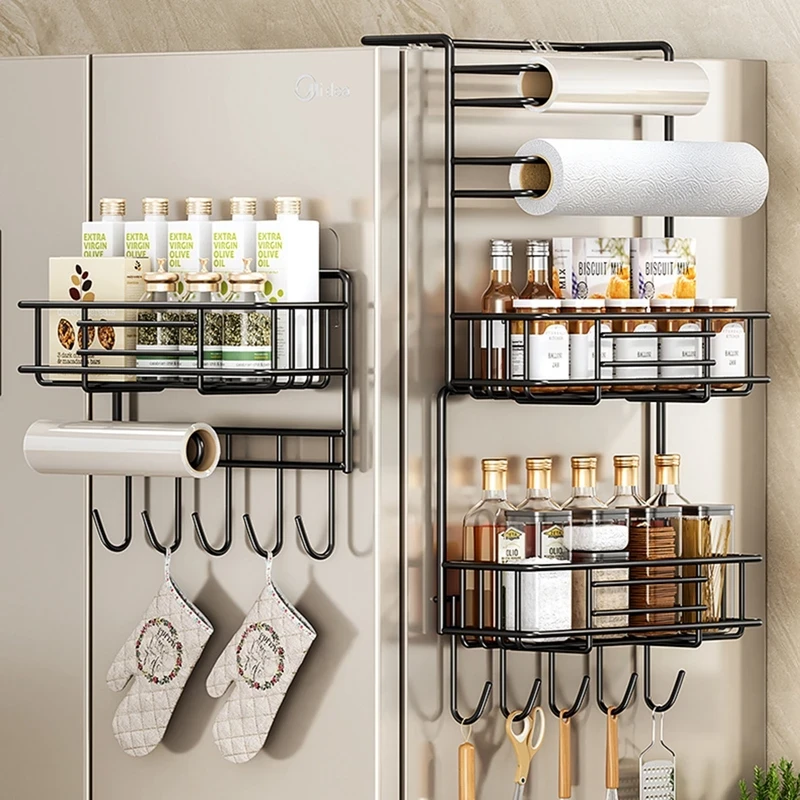 Wall-Mounted Spice Shelf