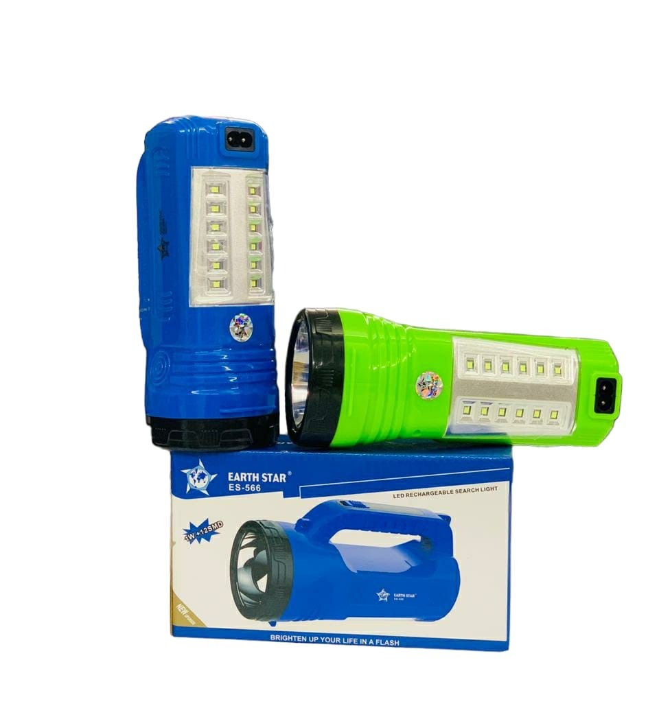 ES 566 2W Led Torch With Handle