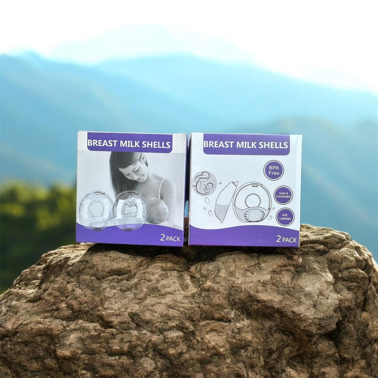 Breast Milk Collector Shells 2pcs pack