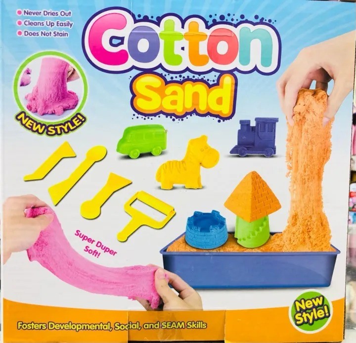Cotton Sand Play Set
