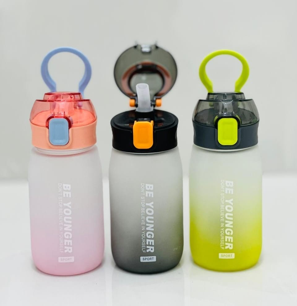 450ml Be Younger Water Bottle Portable Leakproof Bottle
