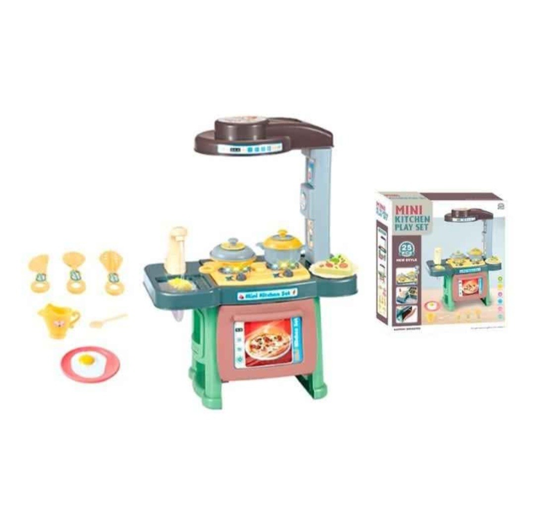 Mini Kitchen Smoking Machine Cutlery Table Set