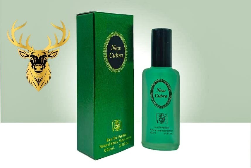 New Cubra Men Perfume 22ml | Fresh & Long-Lasting Masculine Fragrance