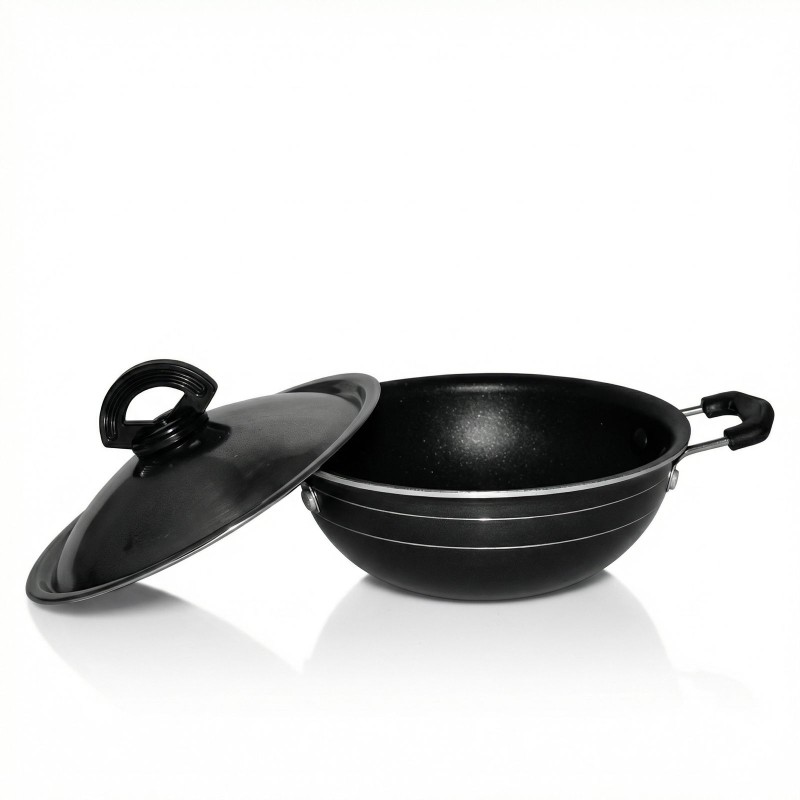 Amilex ANH-101 Non-Stick Hopper Pan - Professional Appam Maker with Heat-Resistant Handle