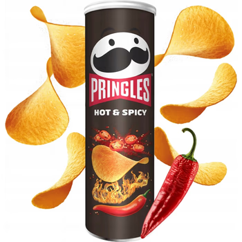 Pringles Hot & Spicy 165G