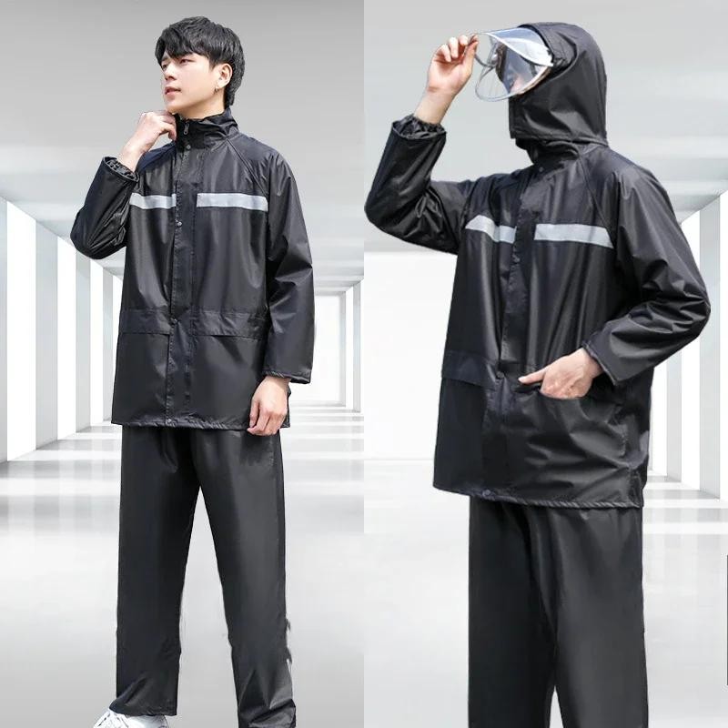 Unisex Full Rain Coat – New | Waterproof Hooded Rain Suit for Men & Women