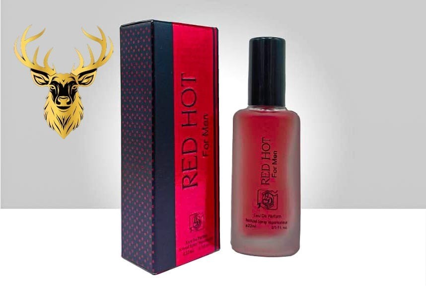 Red Hot Man Men Perfume 22ml | Bold Long-Lasting Masculine Fragrance