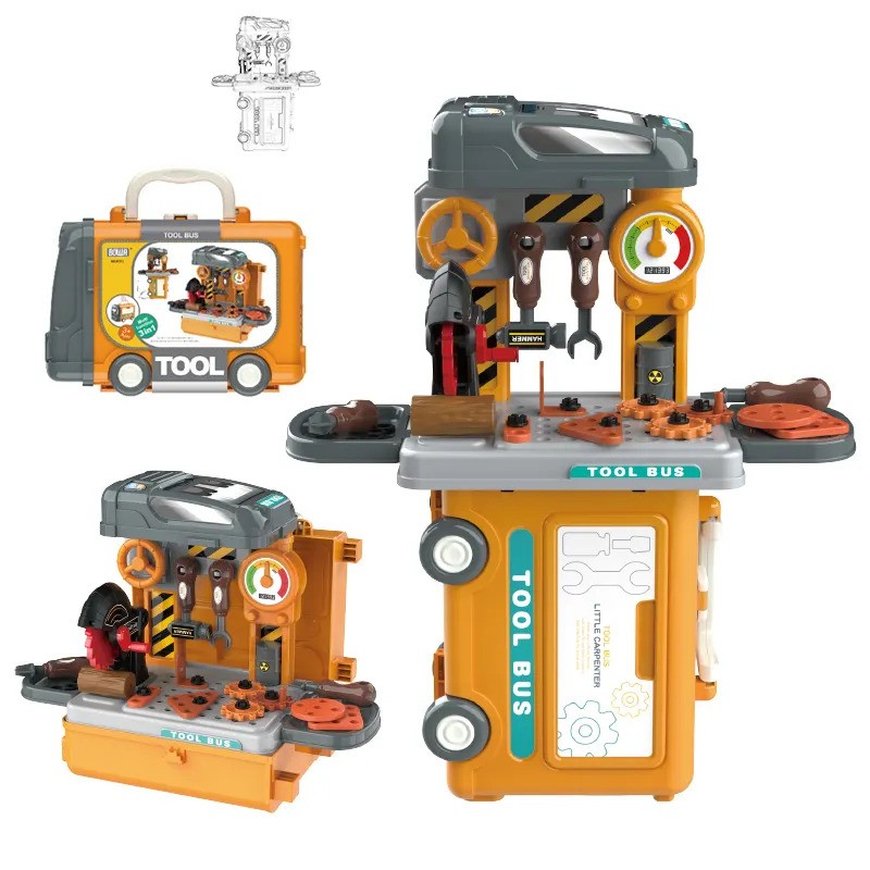 Kids 3 in 1 Tool Bus