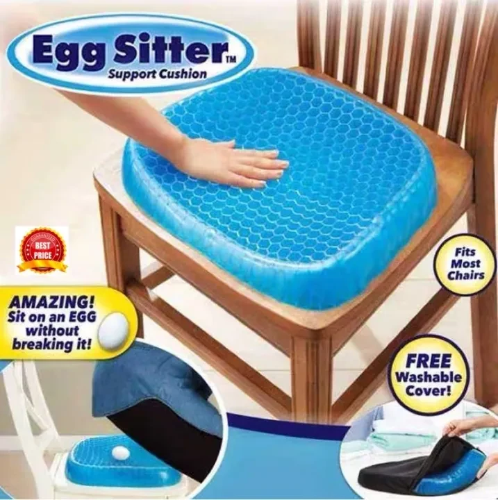 Egg Sitter Absorb Pressure Support Pain Relief Breathable Honeycomb Cushion Seat