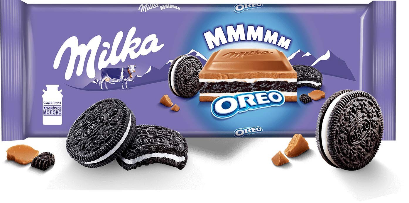 Milka Oreo Slab 300G