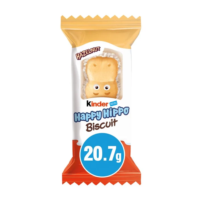 Kinder Happy Hippo Hazelnut Biscuit 20.7G