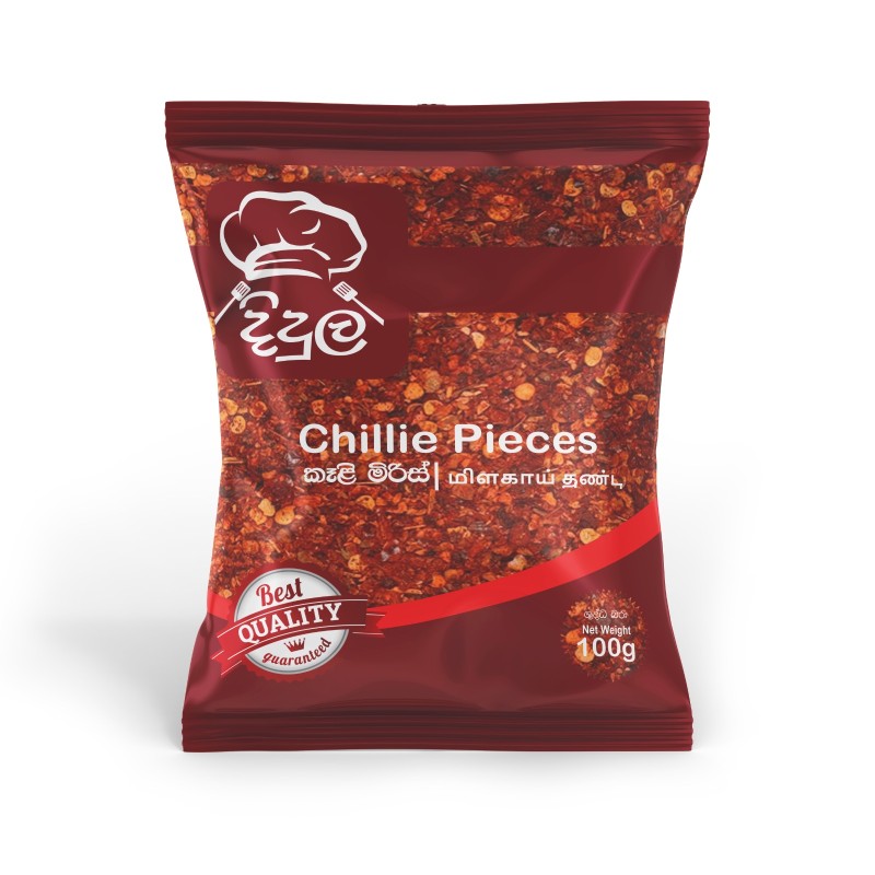 Didula Homemade Chilli flakes කැළි මිරිස් කුඩු (From 100g upwards)