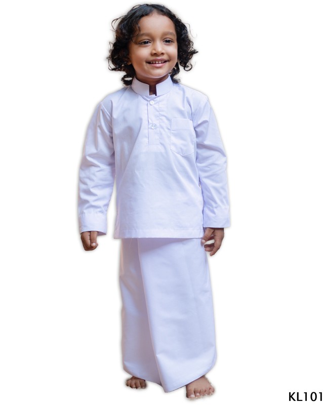 Kid's White National Kit