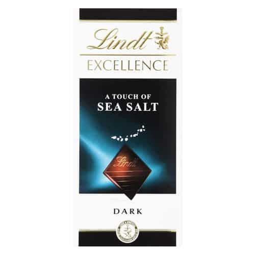 Lindt A Touch of Sea Salt Dark Chocolate 100G