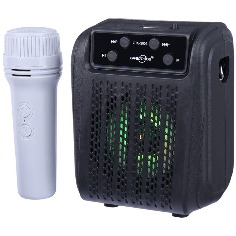GTS-2005 Portable Bluetooth Speaker With Mic – Wireless Hi-Fi Sound System