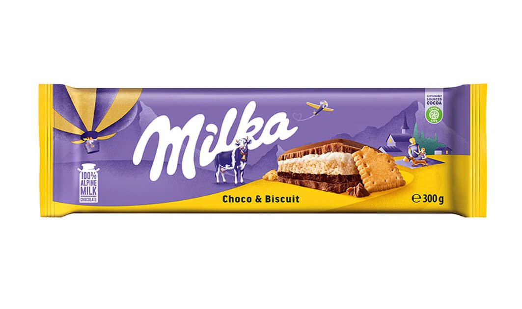 Milka Choco & Biscuit 300G