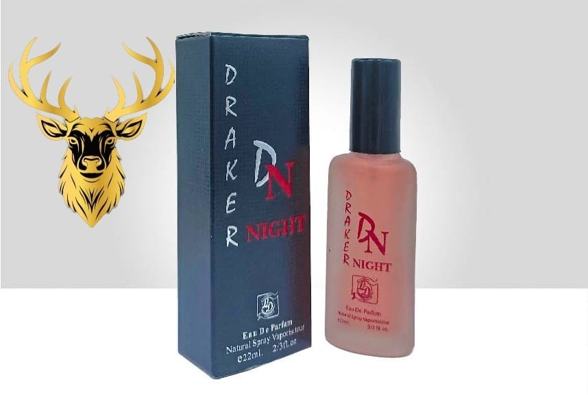 Draker Night Men Perfume 22ml | Deep Long-Lasting Masculine Fragrance
