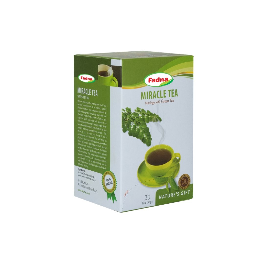 FADNA MIRACLE TEA - MORINGA+ GREEN TEA